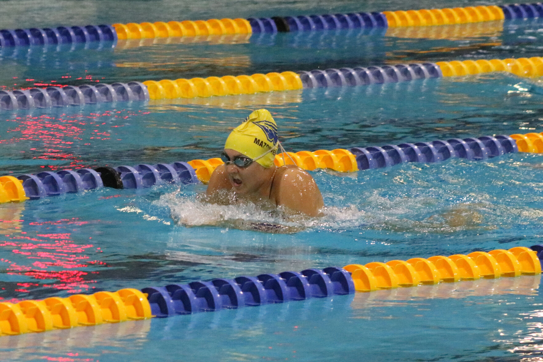 Rice Lake girls swim and dive vs Menomonie 9-10-20
